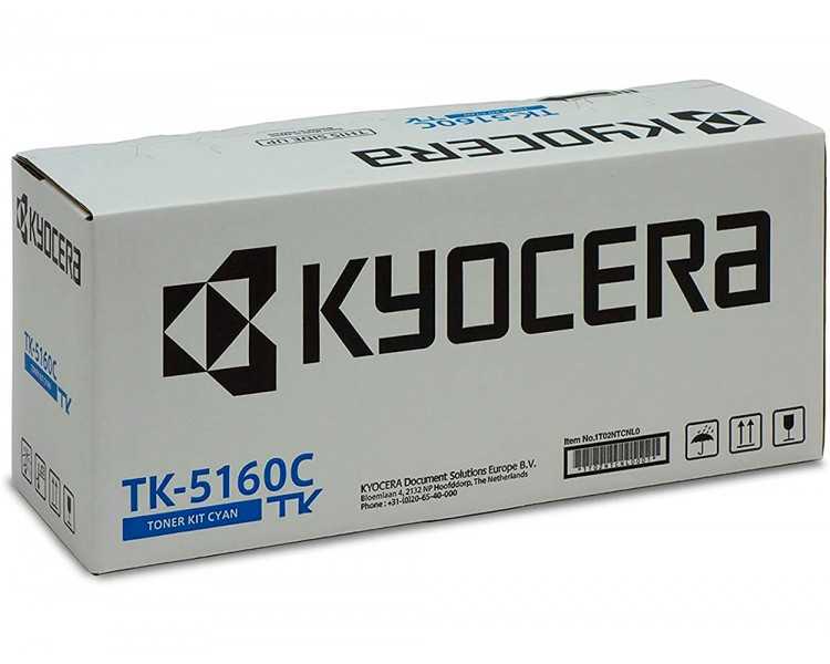 Toner kyocera tk-5160c cian