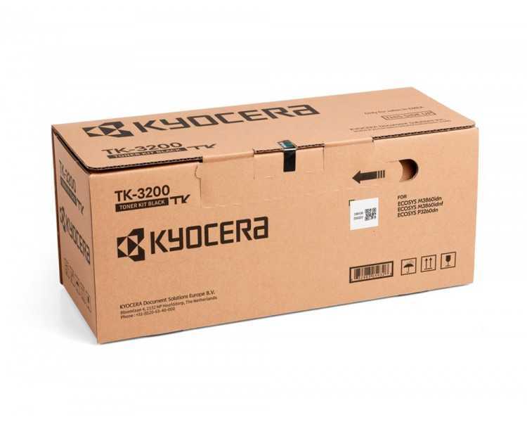 Toner kyocera negro 40.000 pag tk-3200 ecosys p3260dn