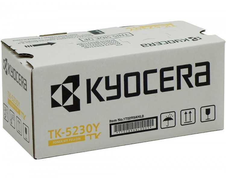 Toner kyocera mita tk-5230y amarillo 2200 pag