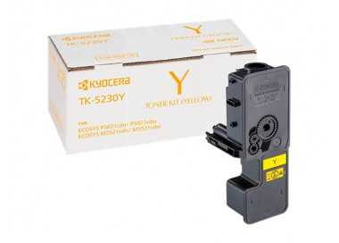 Toner kyocera mita tk-5230y amarillo 2200 pag