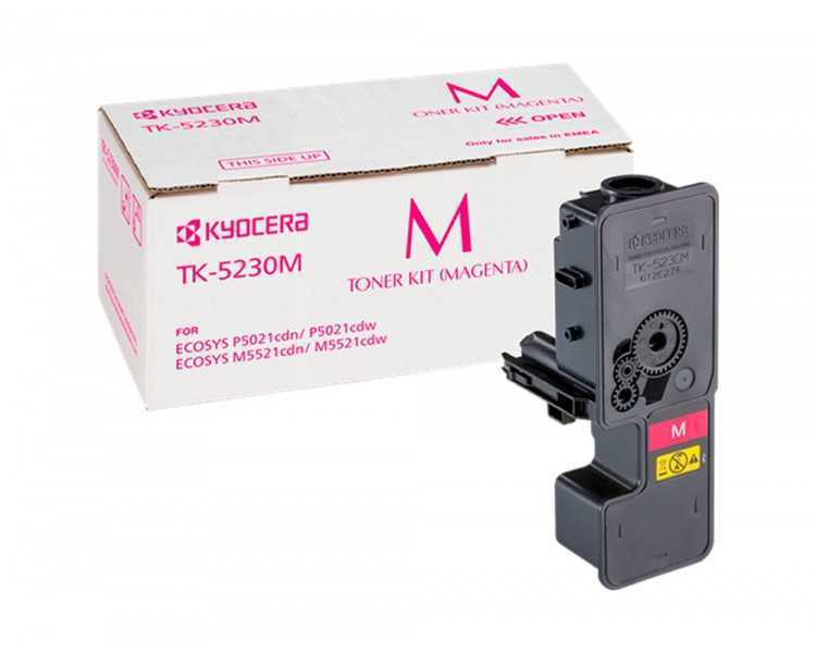 Toner kyocera mita tk-5230m magenta 2200 pag