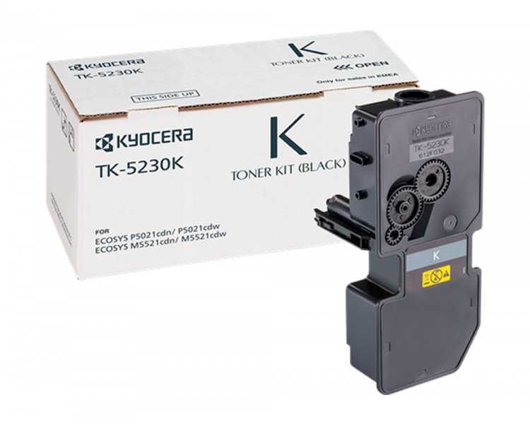 Toner kyocera mita tk-5230k negro m5521cdw 2600 pag