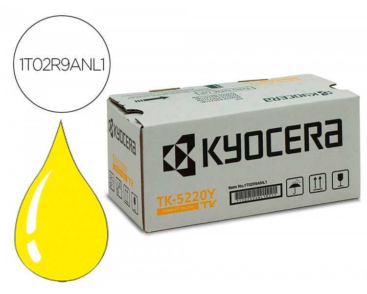 Toner kyocera mita tk-5220y amarillo ecosys m5521cdw, ecosys m5521cdn 1200 pag