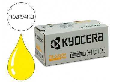 Toner kyocera mita tk-5220y amarillo ecosys m5521cdw, ecosys m5521cdn 1200 pag