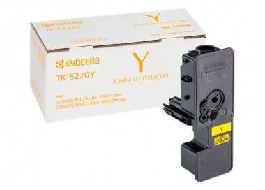 Toner kyocera mita tk-5220y amarillo ecosys m5521cdw, ecosys m5521cdn 1200 pag
