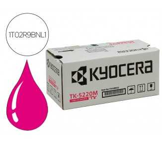 Toner kyocera mita tk-5220m magenta ecosys m5521cdw, ecosys m5521cdn 1200 pag