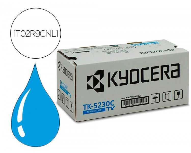 Toner kyocera mita tk-5220c cian ecosys m5521cdw, ecosys m5521cdn 1200 pag