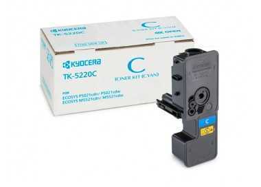 Toner kyocera mita tk-5220c cian ecosys m5521cdw, ecosys m5521cdn 1200 pag Toner kyocera mita tk-5220c cian ecosys m5521cdw, ecosys m5521cdn 1200 pag