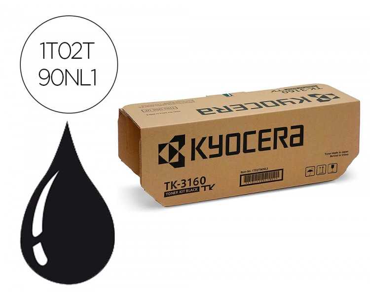 Toner kyocera ecosys p3045dn negro tk-3160