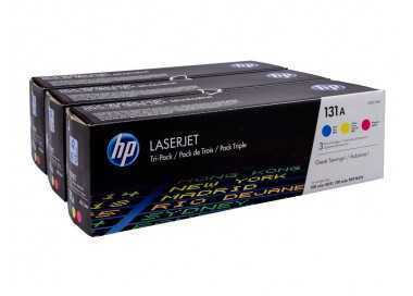 Toner hp n 131a pack 3toner cian/magenta/amarillo