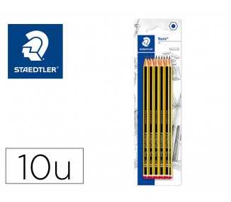 Lapices de grafito staedtler noris n.2 hb blister de 10 unidades