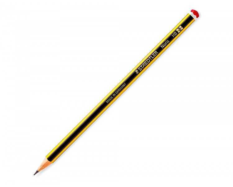 Lapices de grafito staedtler noris n.2 hb blister de 10 unidades