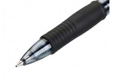 Boligrafo pilot g-2 negro tinta gel retractil sujecion de caucho en blister Boligrafo pilot g-2 negro tinta gel retractil sujecion de caucho en blister