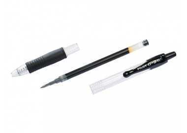 Boligrafo pilot g-2 negro tinta gel retractil sujecion de caucho en blister Boligrafo pilot g-2 negro tinta gel retractil sujecion de caucho en blister