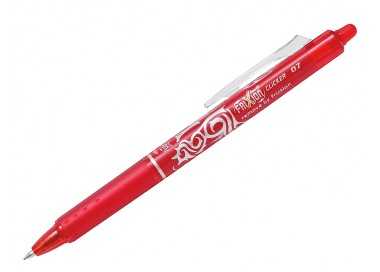 Boligrafo pilot frixion clicker borrable 0,7 mm punta media rojo en blister Boligrafo pilot frixion clicker borrable 0,7 mm punta media rojo en blister