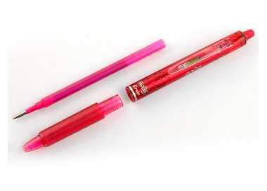 Boligrafo pilot frixion clicker borrable 0,7 mm punta media rojo en blister Boligrafo pilot frixion clicker borrable 0,7 mm punta media rojo en blister