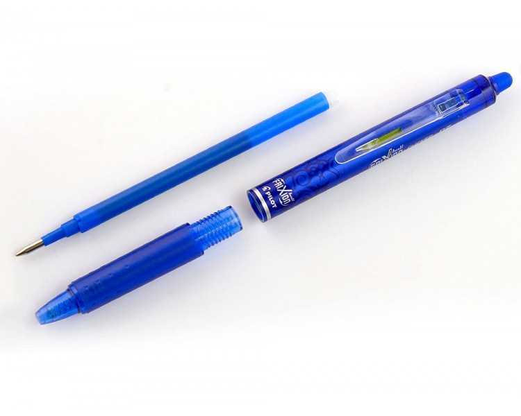 Boligrafo pilot frixion clicker borrable 0,7 mm punta media azul en blister