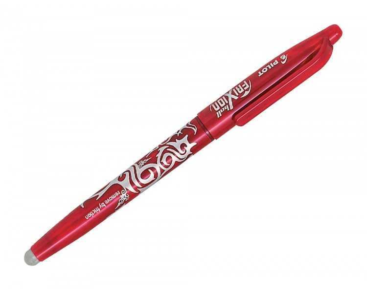 Boligrafo pilot frixion ball borrable 0,7 mm punta media rojo en blister