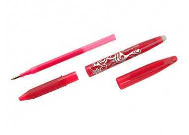 Boligrafo pilot frixion ball borrable 0,7 mm punta media rojo en blister Boligrafo pilot frixion ball borrable 0,7 mm punta media rojo en blister