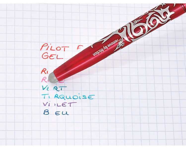 Boligrafo pilot frixion ball borrable 0,7 mm punta media rojo en blister