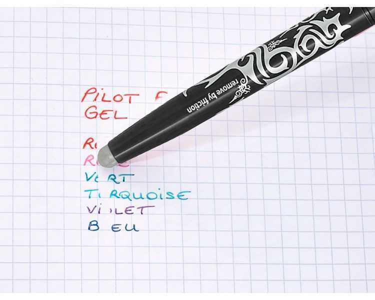Boligrafo pilot frixion ball borrable 0,7 mm punta media negro en blister