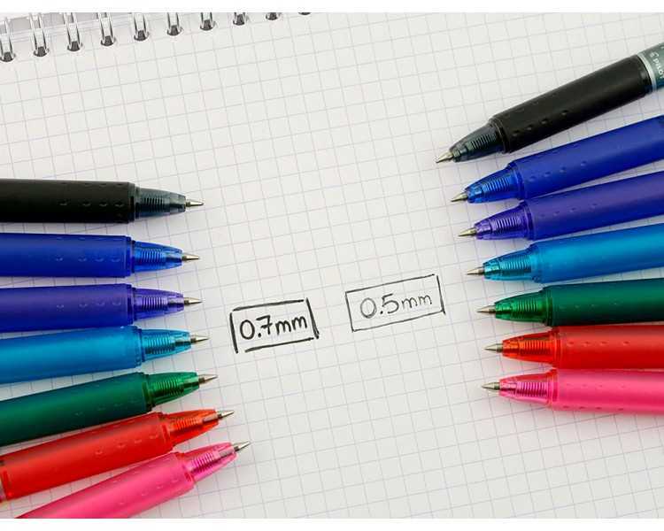 Boligrafo pilot frixion ball borrable 0,7 mm punta media negro en blister