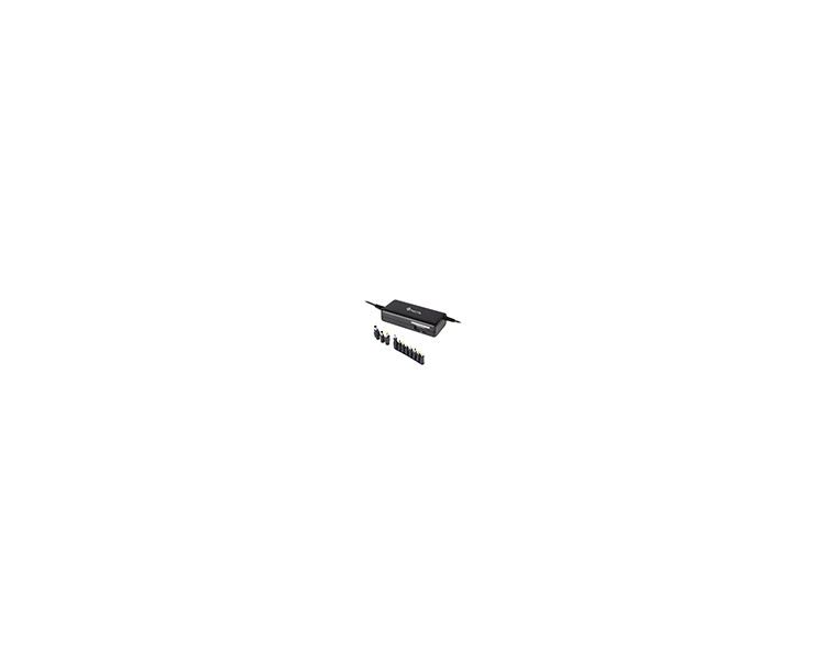 Adaptador de corriente ngs manual laptop 90w con 11 adaptadores
