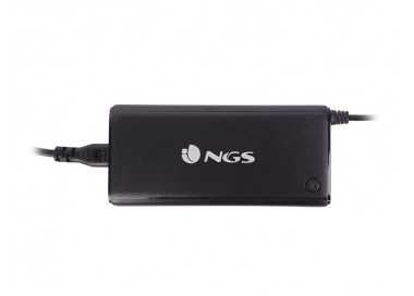 Adaptador de corriente ngs manual laptop 90w con 11 adaptadores