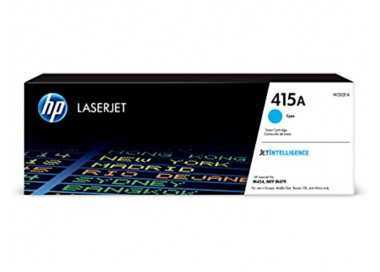 Toner hp 415a para hp color laserjet pro m454 mfp m479 cian 2100p Toner hp 415a para hp color laserjet pro m454 mfp m479 cian 2100p
