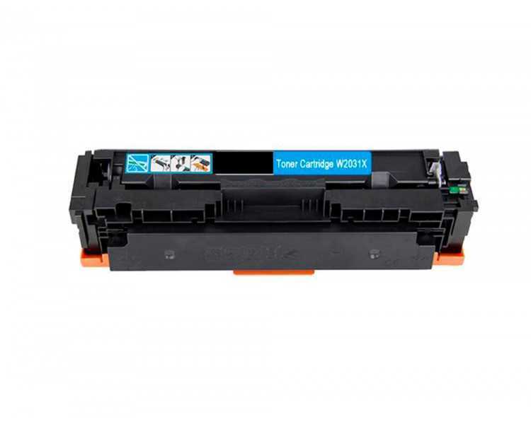 Toner hp 415a para hp color laserjet pro m454 mfp m479 cian 2100p