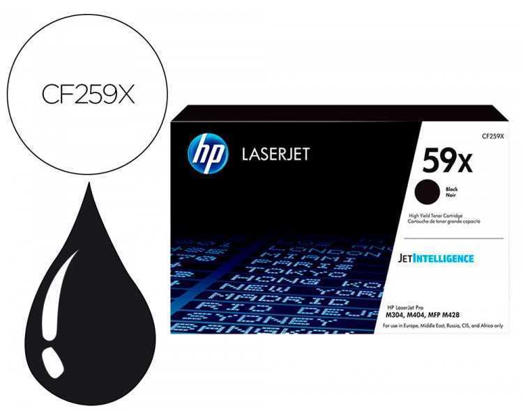 Toner hp cf259x m404/408 negro 10000 paginas