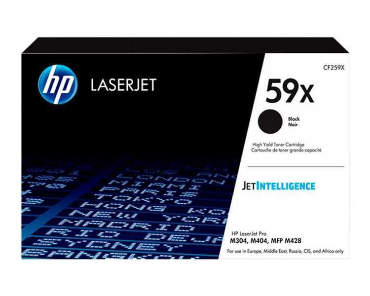Toner hp cf259x m404/408 negro 10000 paginas