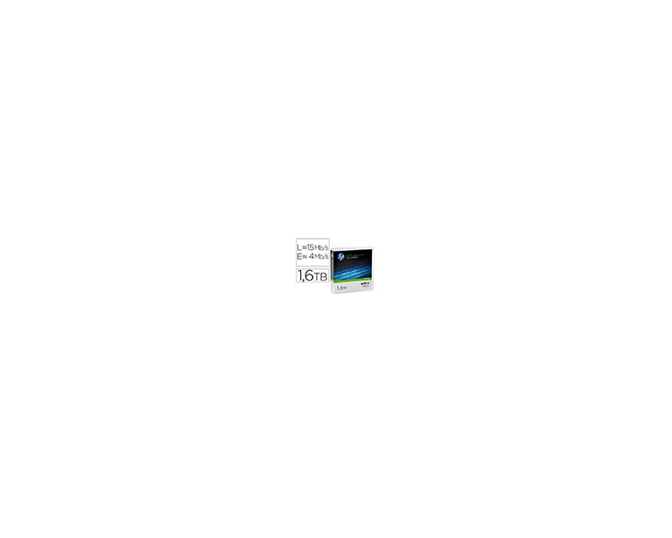 Cinta de datos ultrium 4 1.6tb rw/1000 paginas