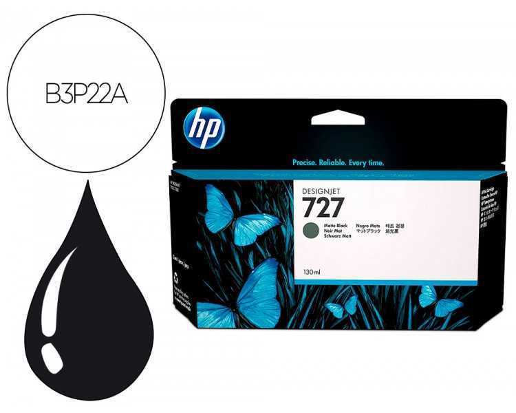 Ink-jet hp designjet t920/t1500 n 727 negro mate alta/1000 paginas