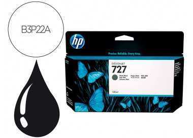 Ink-jet hp designjet t920/t1500 n 727 negro mate alta/1000 paginas