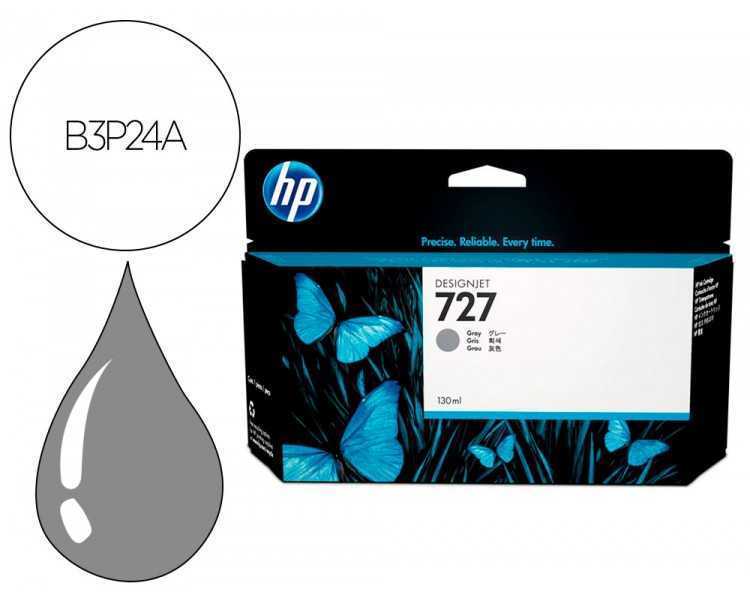 Ink-jet hp designjet t920/t1500 n 727 gris alta/1000 paginas