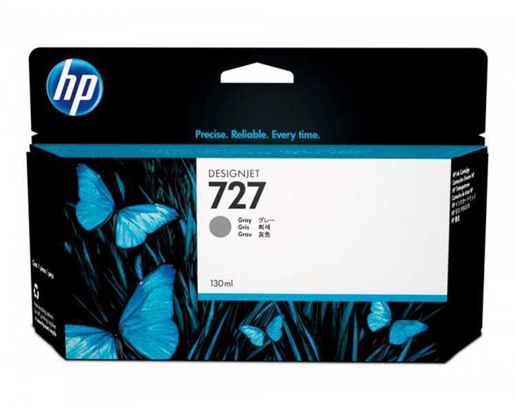 Ink-jet hp designjet t920/t1500 n 727 gris alta/1000 paginas