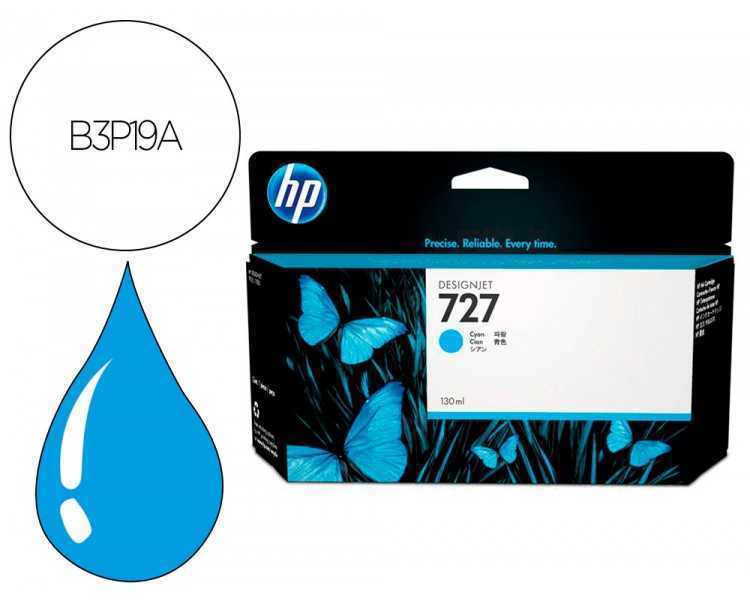 Ink-jet hp designjet t920/t1500 n 727 cian alta/1000 paginas