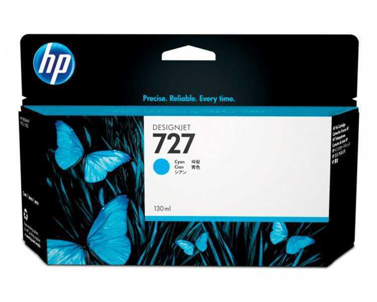 Ink-jet hp designjet t920/t1500 n 727 cian alta/1000 paginas