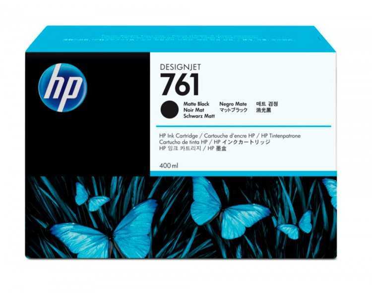 Ink-jet hp designjet t7100 negro mate n 761 400 ml/1000 paginas
