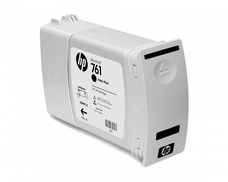 Ink-jet hp designjet t7100 negro mate n 761 400 ml/1000 paginas