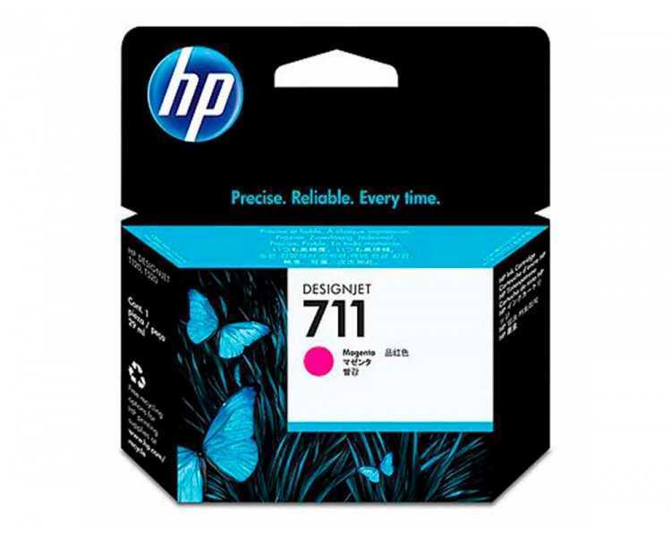 Ink-jet hp designjet t120/t520 magenta n 711 pack 3/1000 paginas