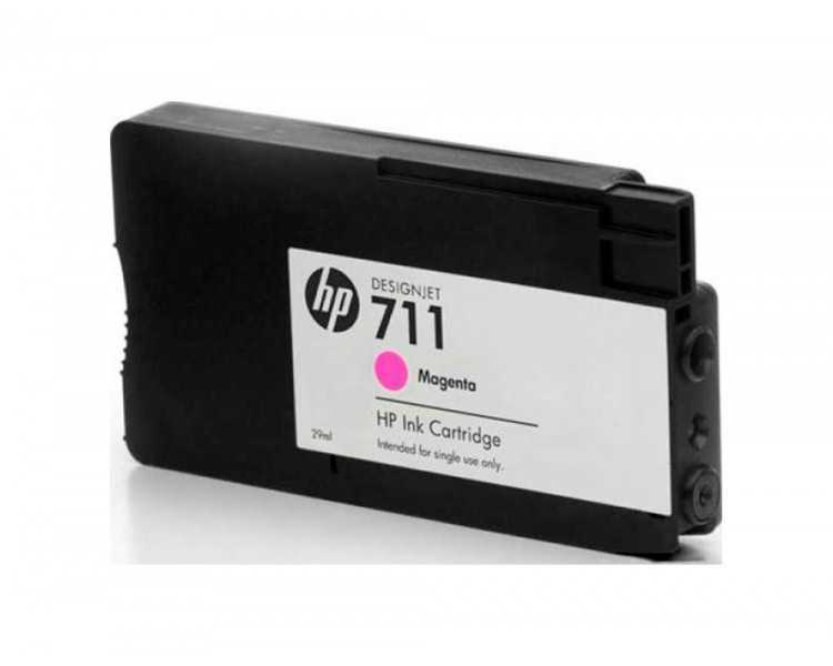 Ink-jet hp designjet t120/t520 magenta n 711 pack 3/1000 paginas