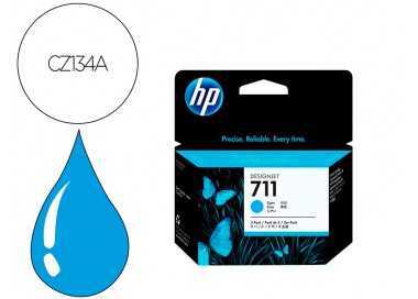 Ink-jet hp designjet t120/t520 cian n 711 pack 3/1000 paginas
