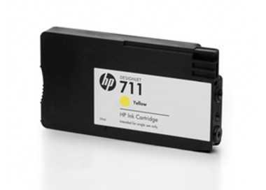 Ink-jet hp designjet t120/t520 amarillo n 711 pack 3/1000 paginas
