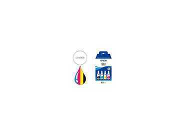 Ink-epson /664 4 clr multipack (bk / c / m / y) ecotank l300 / l355 / l555 / et-2500 / et-2550 / et-2600 /