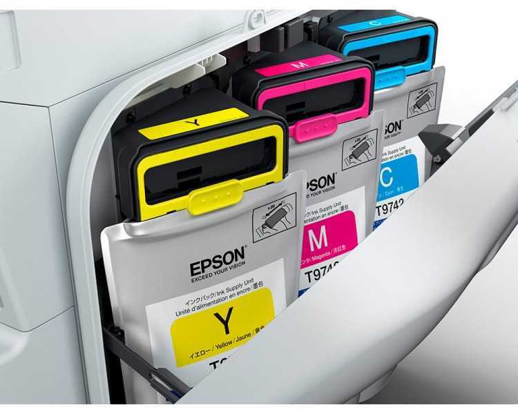 Ink-jet epson workforce pro wf-c869r cian xxl ink supply unit