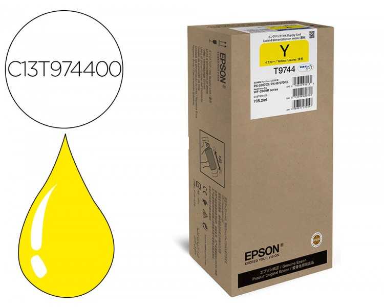 Ink-jet epson workforce pro wf-c869r amarillo xxl ink supply unit