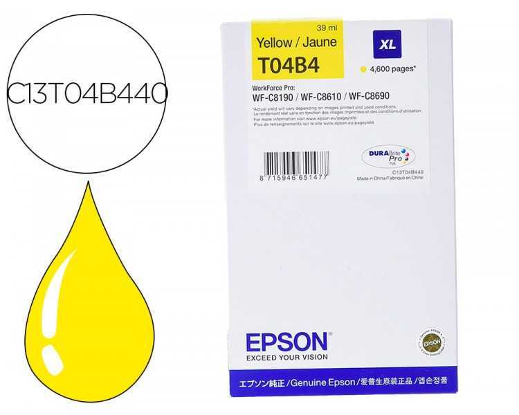 Ink-jet epson wf-c81xx / wf-c86xx xl amarillo