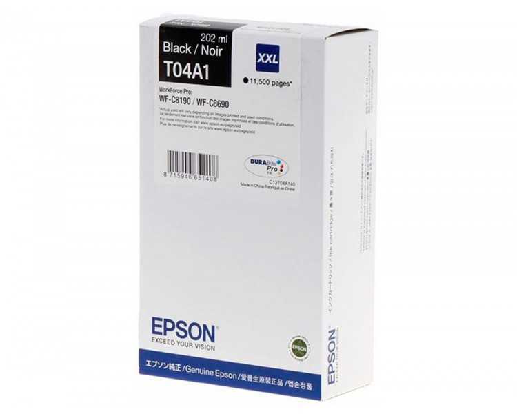 Ink-jet epson wf-c8190 / wf-c8690 xxl negro